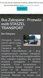 Mobile Screenshot of buszakopane.pl